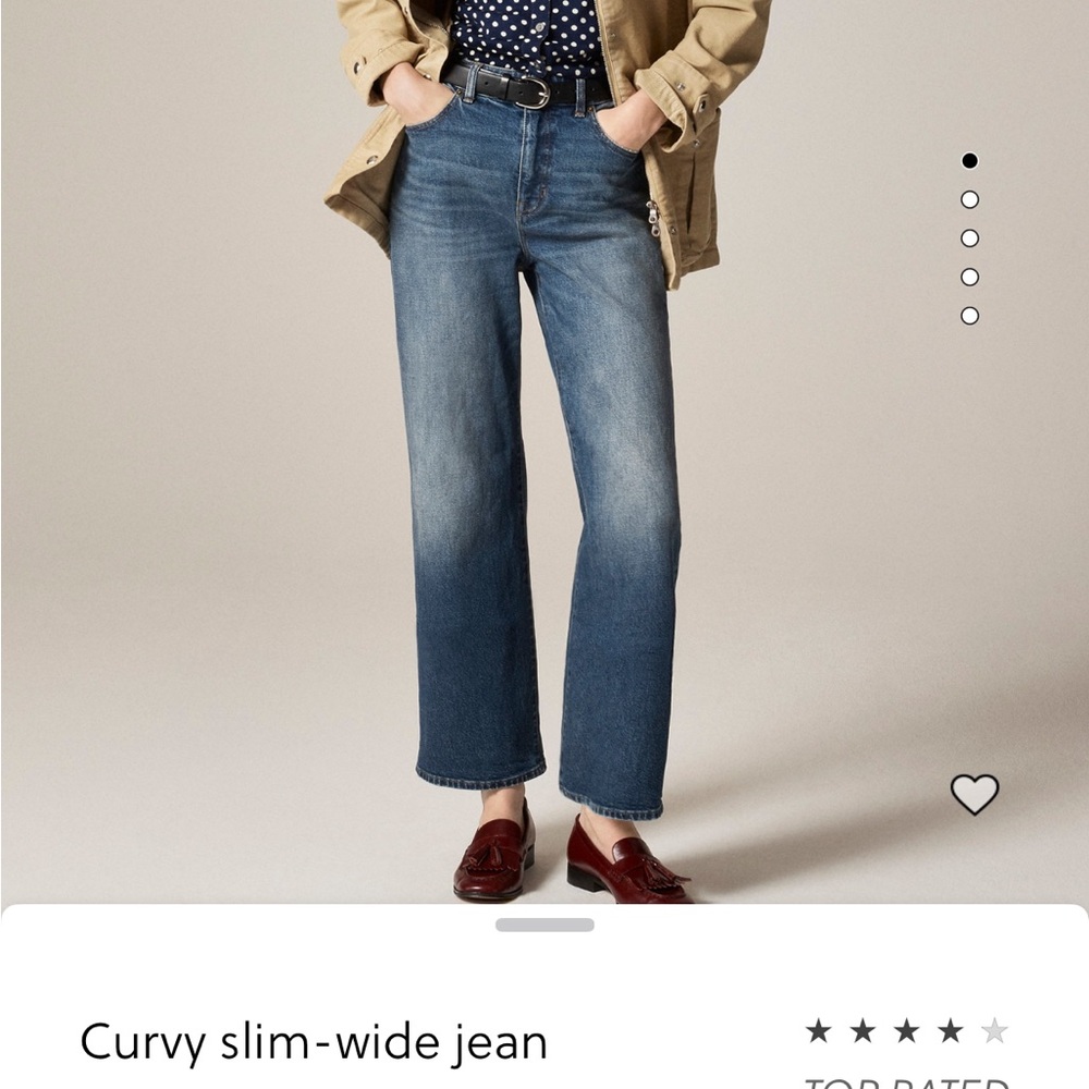J. Crew Flare Jeans in Classic Blue